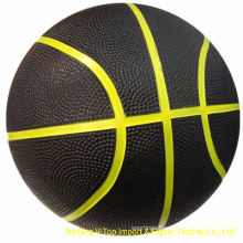 Single Color Natural Rubber Basketball Size 7